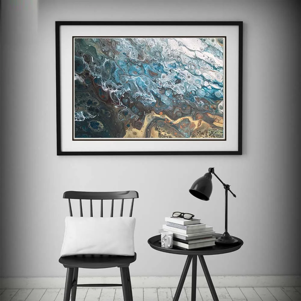 Художественная Абстрактная живопись GICLEE художественный декор современный холст