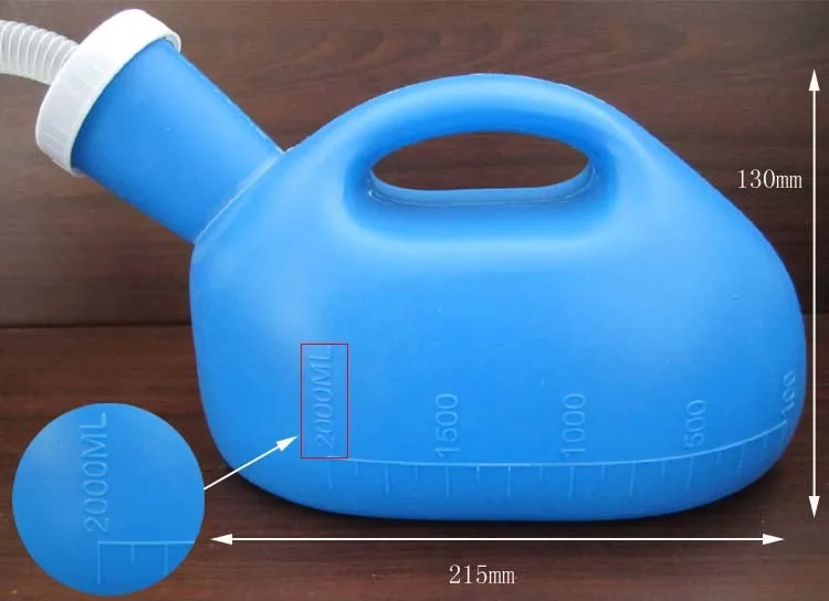 Men's chamber pot urinal container with lid Elderly bedridden | Дом и сад