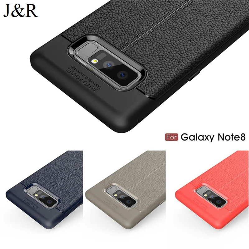 J &amp R чехол для samsung Galaxy Note 8 SM-N950F Note8 N950f 6 3 &quotTPU задний s защитный мягкий Роскошный