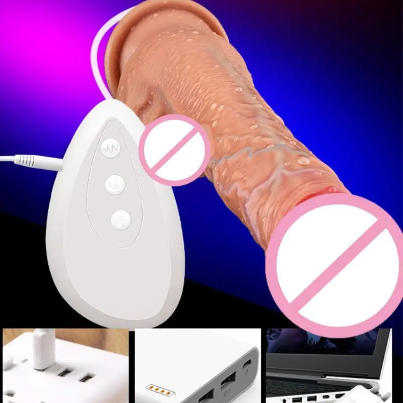 Реалистичный фаллоимитатор Анальная пробка Телескопический Массажер для пениса