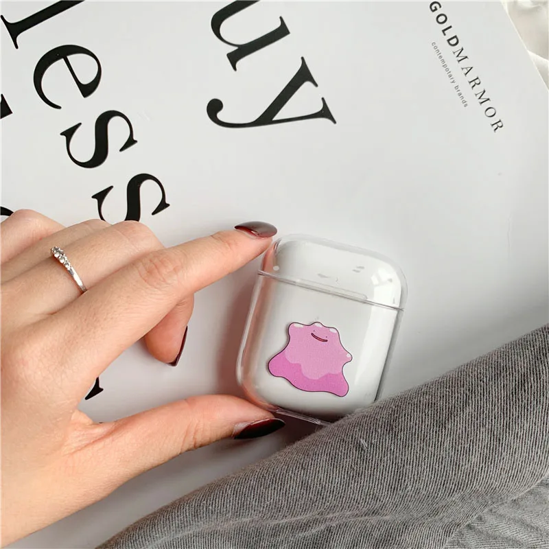 Модный Роскошный прозрачный жесткий чехол для Apple Airpods чехол Аксессуары для наушников Защитный чехол для airpods чехол для зарядки