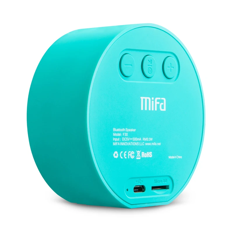 MIFA F30 Беспроводной Bluetooth Динамик с микрофоном Портативный мини Super Bass сабвуфер