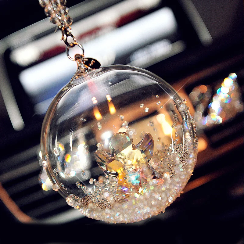 Новое поступление хрустальный стеклянный шар с ангелом внутри рождественские