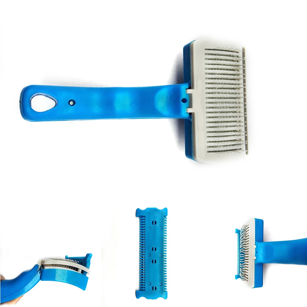 Кошка Собака самоочищающийся уход за щеткой щетка для домашних животных волосы