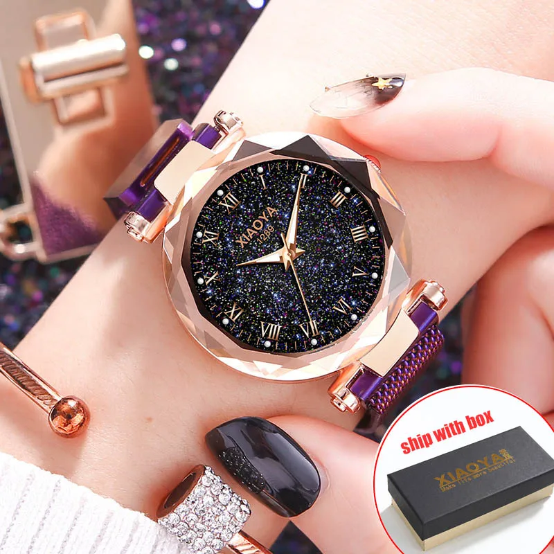 Purple XY1289 BINZI брендовые женские кварцевые часы обладают водонепроницаемым корпусом и прекрасно дополнят ваш неотразимый образ - Цвет: Purple XY1289