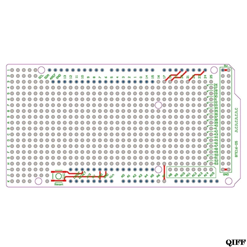 Прямая поставка и оптовая продажа прототип печатной платы для Arduino MEGA 2560 R3 Щит