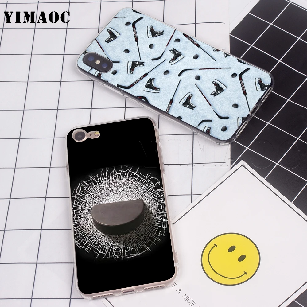 Спортивный силиконовый чехол YIMAOC для хоккея с шайбой Huawei Honor Mate 20 6a 7a 8x 7c 7x9 10 Nova 3i 3