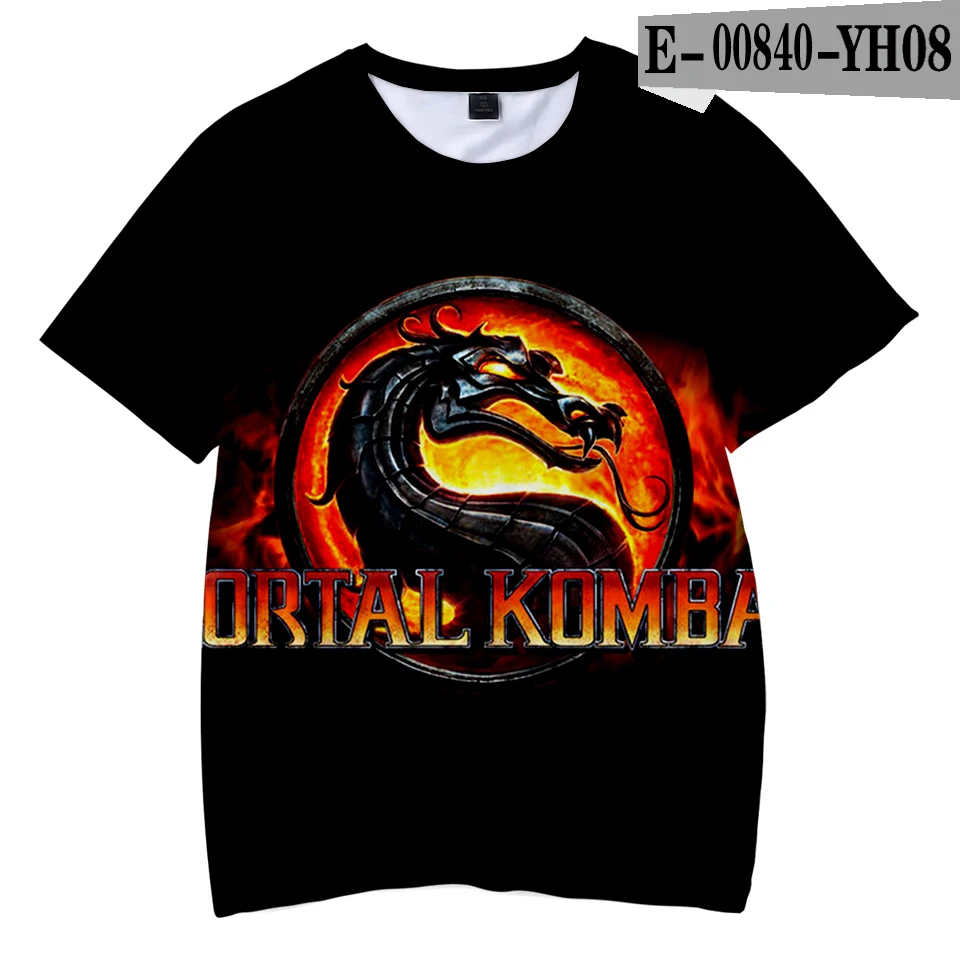 3D Children's t-shirt Mortal Kombat 11 t shirt 3d Games Print Tee Shirt wear Fashion Cool and comfortable tshirt for the kids - Цвет: 3D