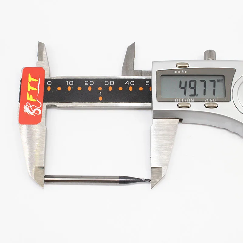 1 шт. HRC45 5 мм твердосплавные шариковые торцевые фрезы R0.75 d1.5 x 3lxd4x50l 2 канавки