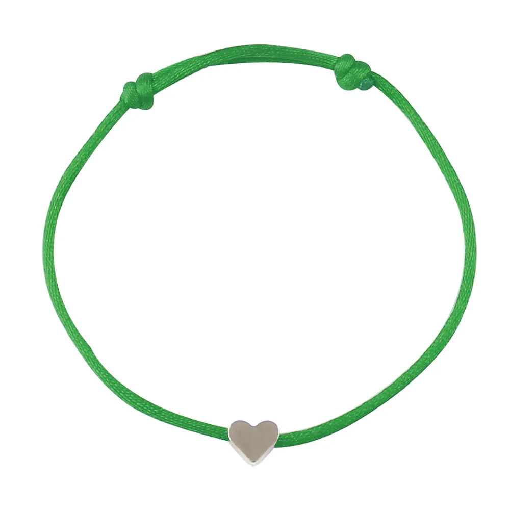 Простой дизайн женские веревочные браслеты несколько цветов регулируемый