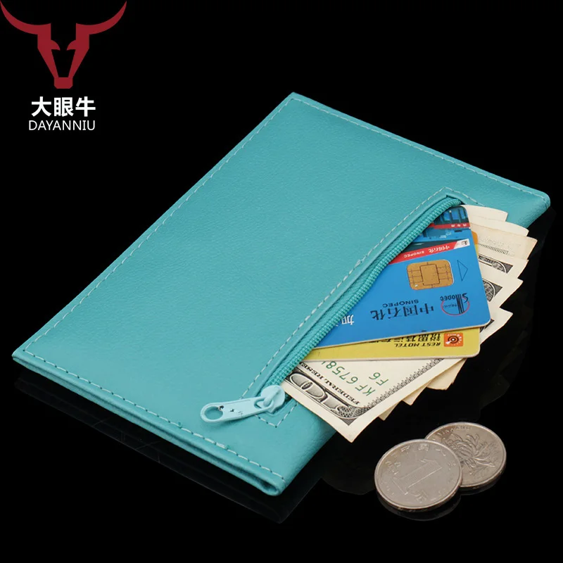 Обложка для российского паспорта с молнией мужчин и женщин карамельных цветов