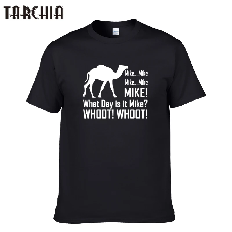 Футболка TARCHIA мужская с коротким рукавом хлопок майка Повседневная рубашка лето