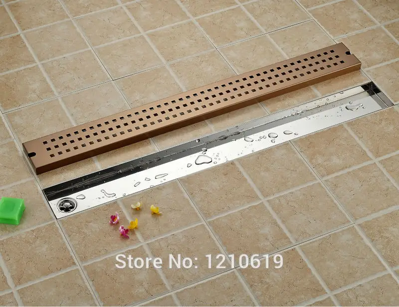 Горячая Распродажа Роскошная розовая Золотая тарелка Слив для ванной комнаты