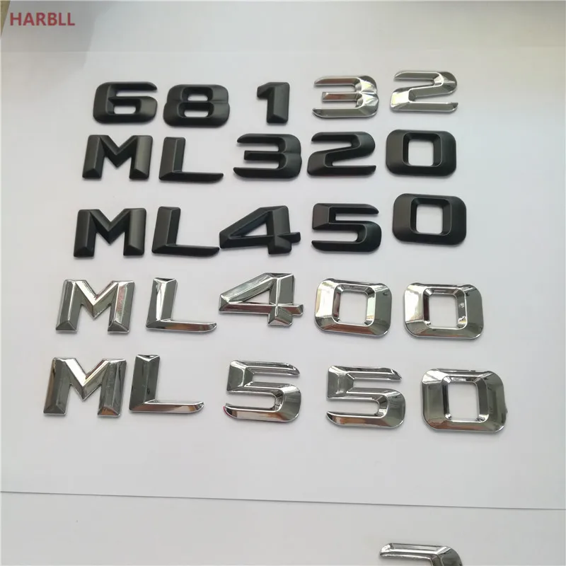 Аксессуар для автомобилей Mercedes ML320 ML350 ML400 ML450 ML500 ML550 разрядки Ёмкость эмблема