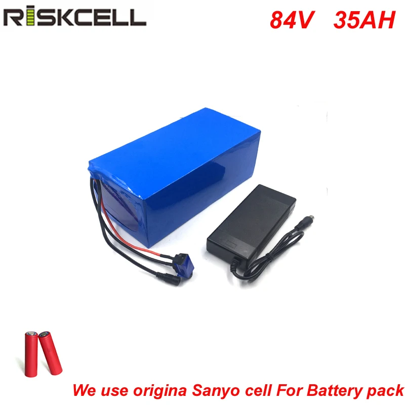 DIY супер мощный 84 в 4000 Вт Аккумулятор для электрического велосипеда 35 А · ч с
