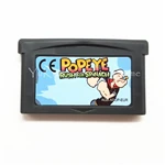Popeye Rush Jet Set радио 32 Bit видео игровая карта-картридж EU наклейка версия - Цвет: Popeye Rush