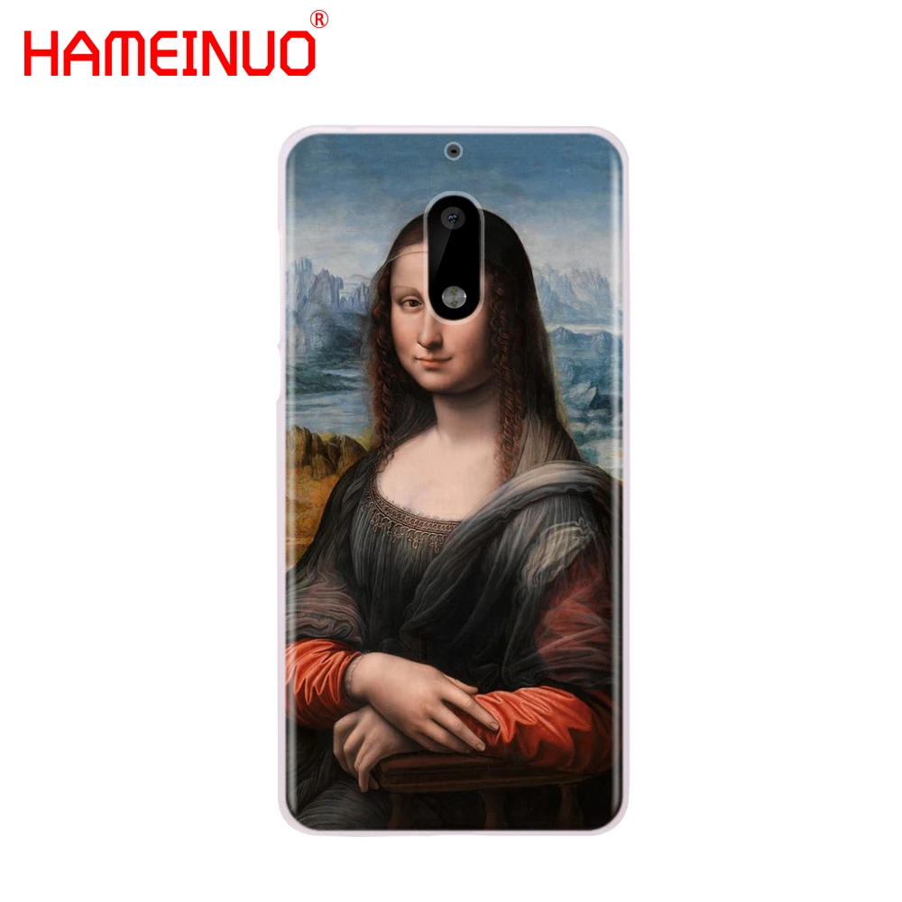 HAMEINUO Mona Lisa Леонардо да Винчи чехол для телефона Nokia 9 8 7 6 5 3 Lumia 630 640 640XL 2018|Бамперы| |