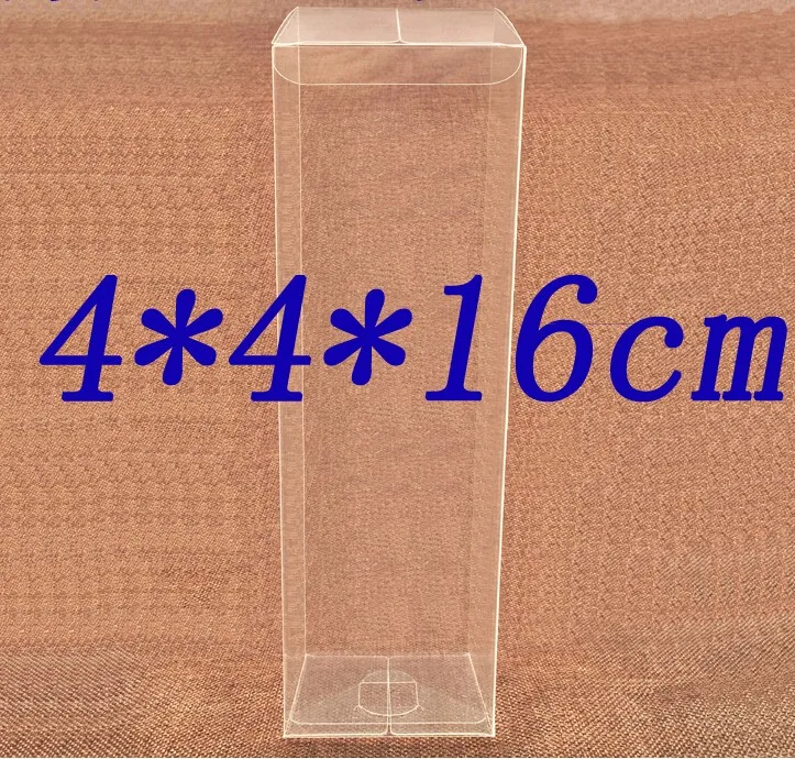 

Size 4*4*16cm Plastic Packaging clear box tall clear plastic gift box