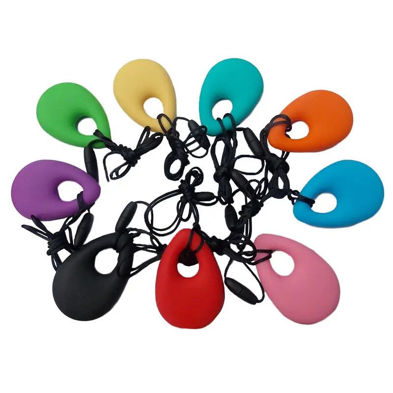 Мама кулон Детские Жевательные Цепочки и ожерелья младенческой Прорезыватель