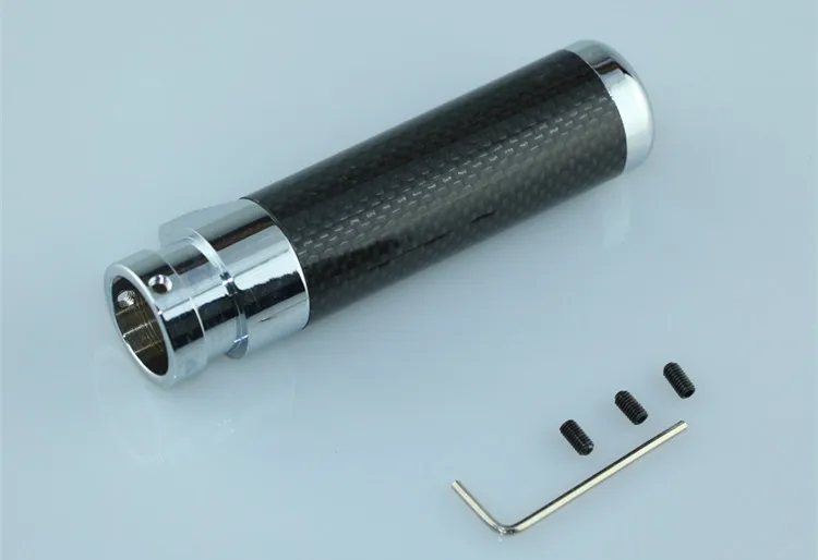 Carbon Fiber Style AMBERMILE титановый сплав углерода для Mini Cooper R55 Clubman R56 R57 R58 R59 аксессуары внутренняя отделка автомобиля рукоятка ручного тормоза крышка - Название цвета: Carbon Fiber Style