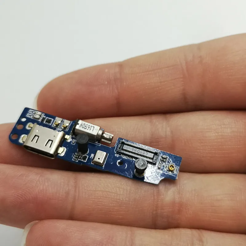 Оригинальная плата для зарядки телефона Vernee Apollo Lite с USB разъемом MTK6797 сменная