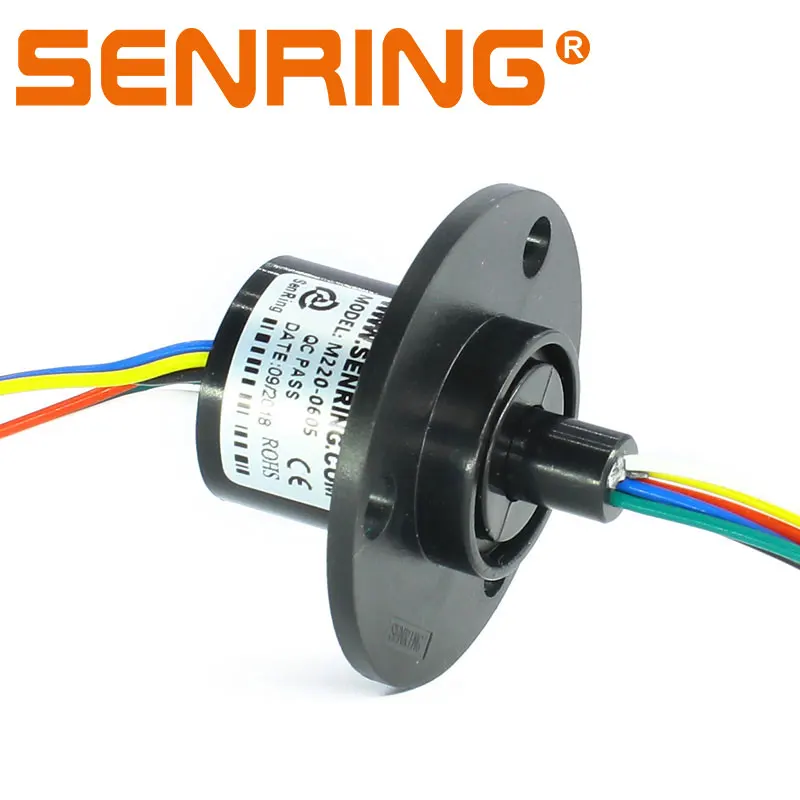 OD 22mm Capsule Slip Ring with 6 8 12 Circuits Signal 5A Gold to Contacts Mini Slipring | Электроника