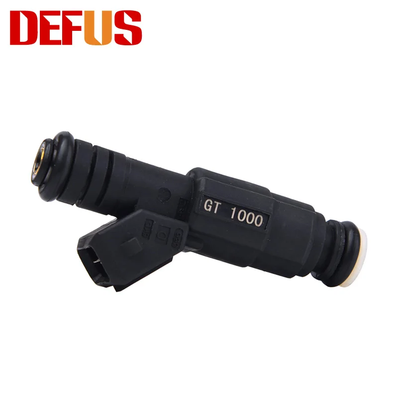 DEFUS 1/4/6/8/12/20 шт инжектор топлива высокого потока GT1000 1000cc 12,5 Ом при давлении до 3 бар для общих моделей Замена авто часть сопла