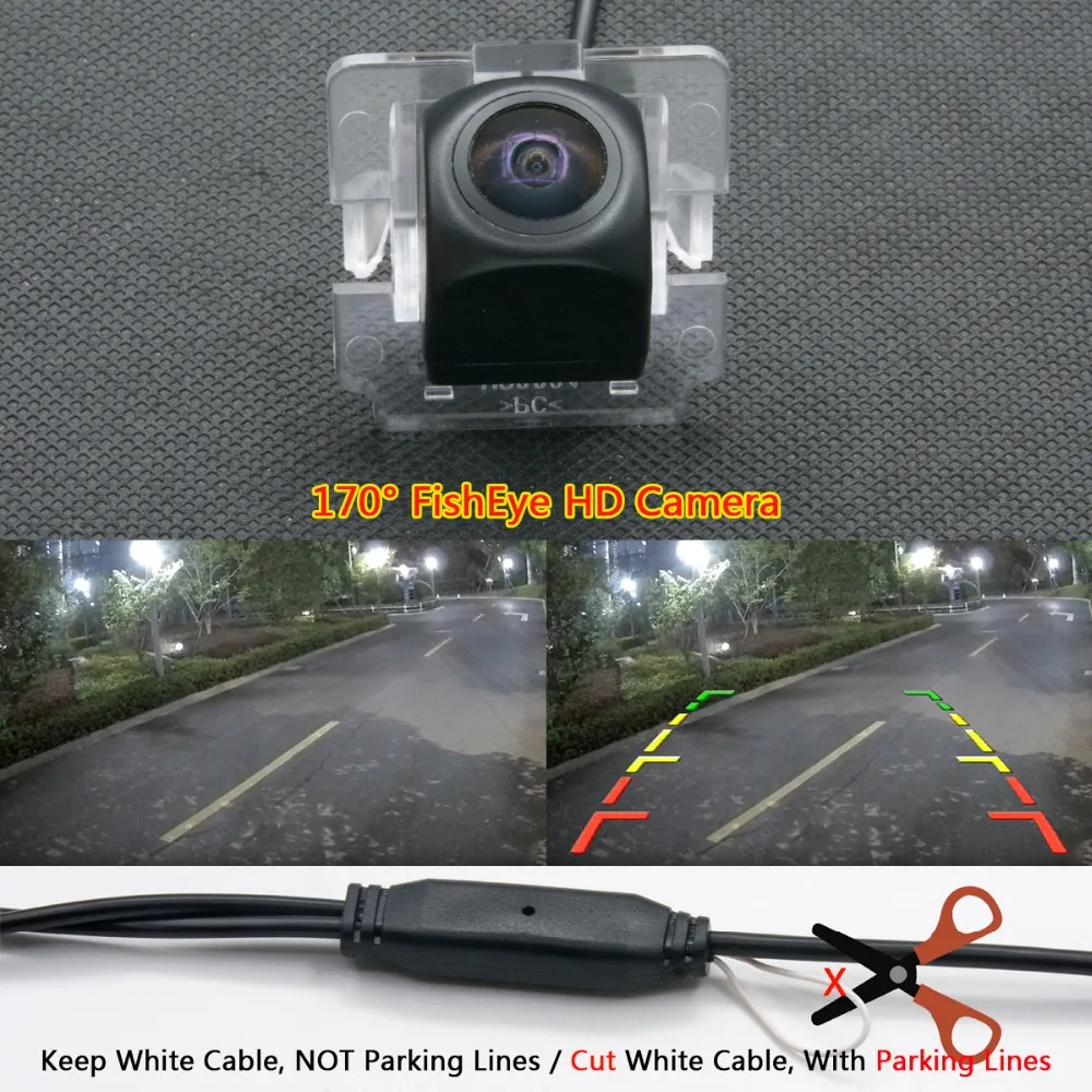 175 градусов Fisheye MCCD 12LED HD камера заднего вида Камера для Mitsubishi Outlander 2003 2004 2005 2006 2007 2008 2009 2012 автомобиля