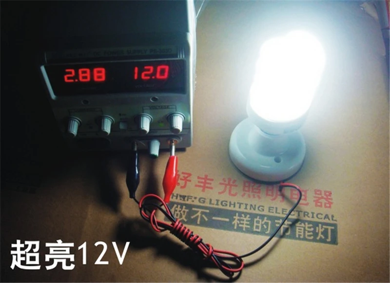 DC 24V E27 36 Вт 20 хит продаж спиральная трубка энергосбережения лампы Флуоресцентный