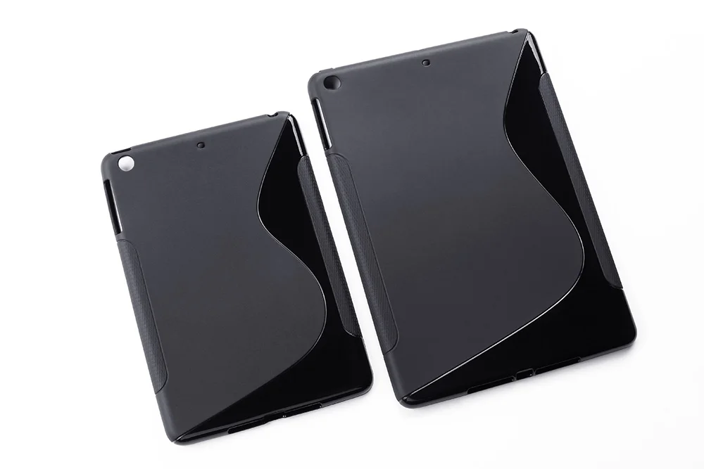 SLINE черная крышка чехол для Apple iPad 9,7 Mini 1 2 3 чехол силиконовый Air 2 Air2 Mini1 Mini2 Mini3 мягкий планшетный iPad 6 iPad6