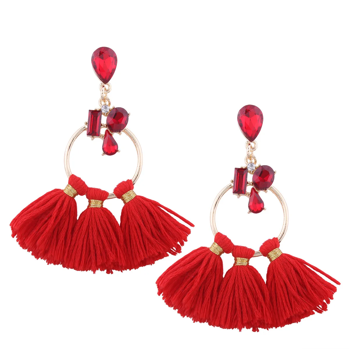 Серьги для Для женщин серьги Boho кисточкой Pendientes oorbellen Brinco Brincos колошения чешского