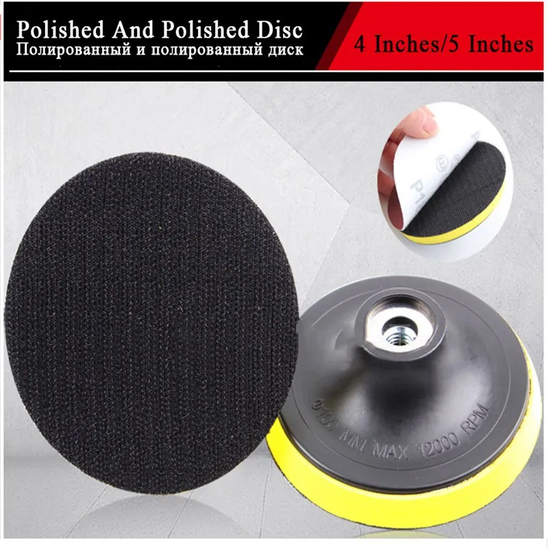 100 Тип 125 Флокированная шлифовальная машина для наждачной бумаги аксессуары