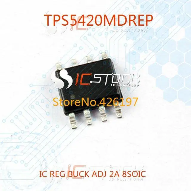 Free Shipping TPS5420MDREP IC REG BUCK ADJ 2A 8SOIC 5420 TPS5420 3PCS |