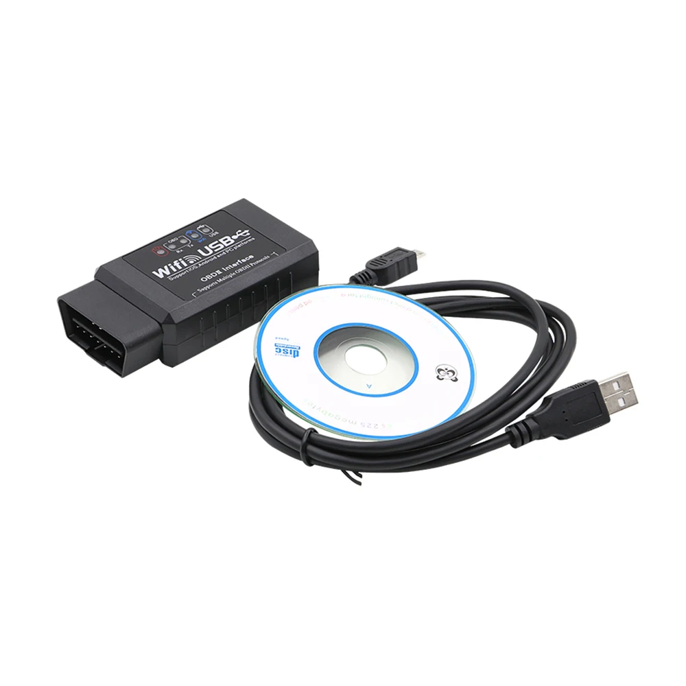 

ELM327 Wifi USB Scanner Real V2.1 FTDI + PIC18F25K80 OBDII Car Diagnostic Scanner Android/IOS/PC OBD2 All Protocols scan