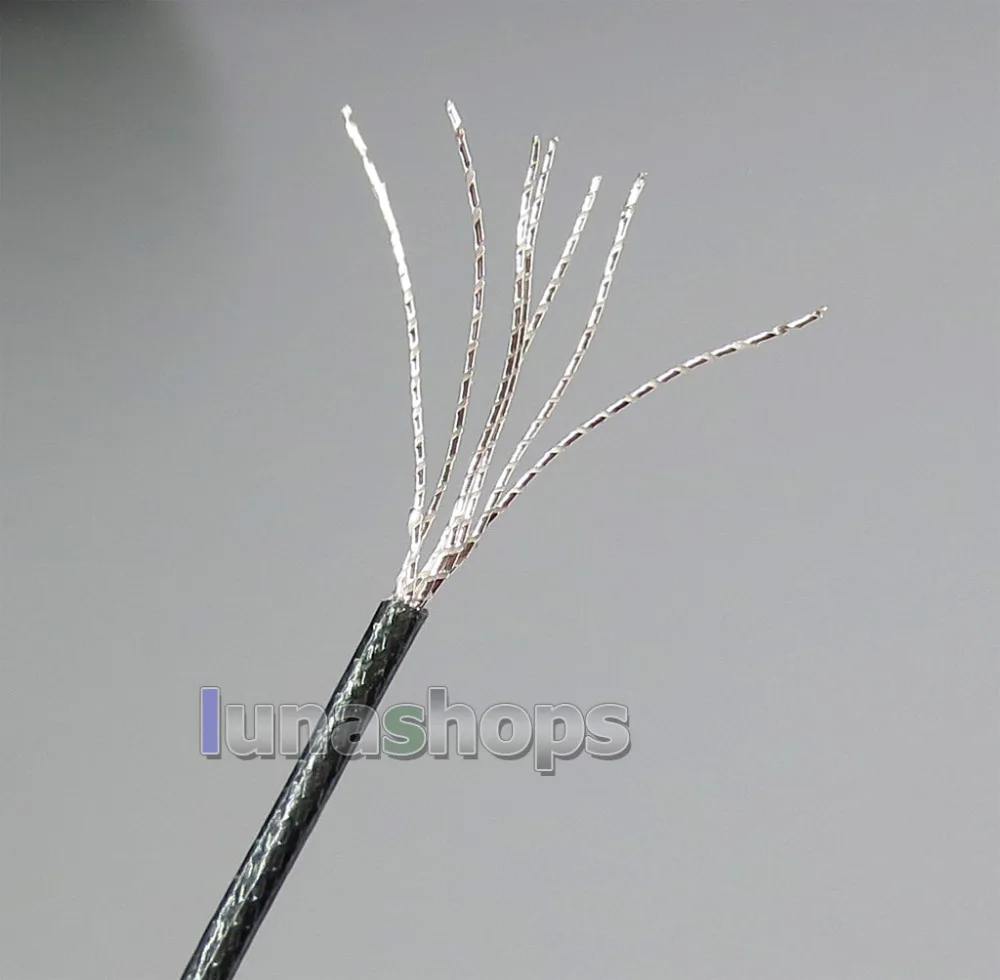 Eachdiy 2.5 мм TRRS наушники с серебряным покрытием occ Фольга PU кабель для ultimate ears UE TF10 TripleFi 15vm m- аудио ln005655
