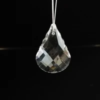 free shiping transparent 38mm new crystal shape of crystal chandelier pendantscrystal curtain pendants