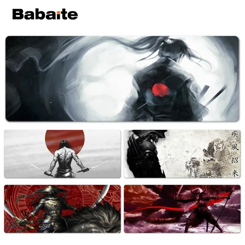 Babaite 2018 новый японский самурайский красивый Аниме Коврик для мыши Размер 300*900*2 мм