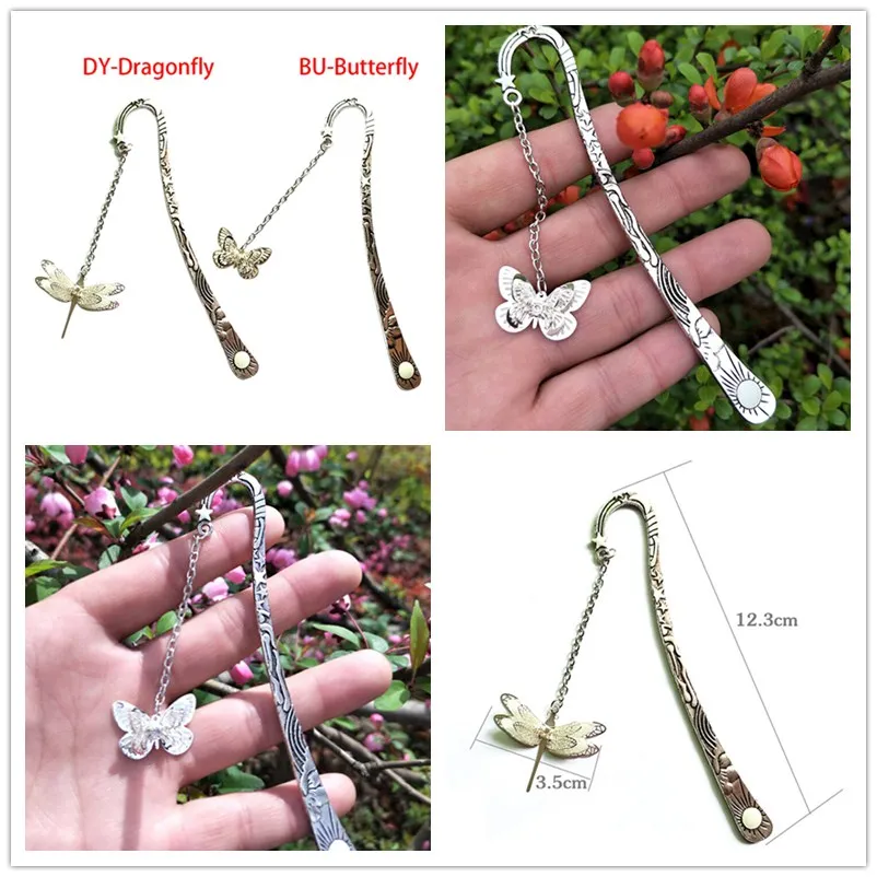 1 шт. светится в темноте бабочка Закладка виде стрекозы маркер для книг