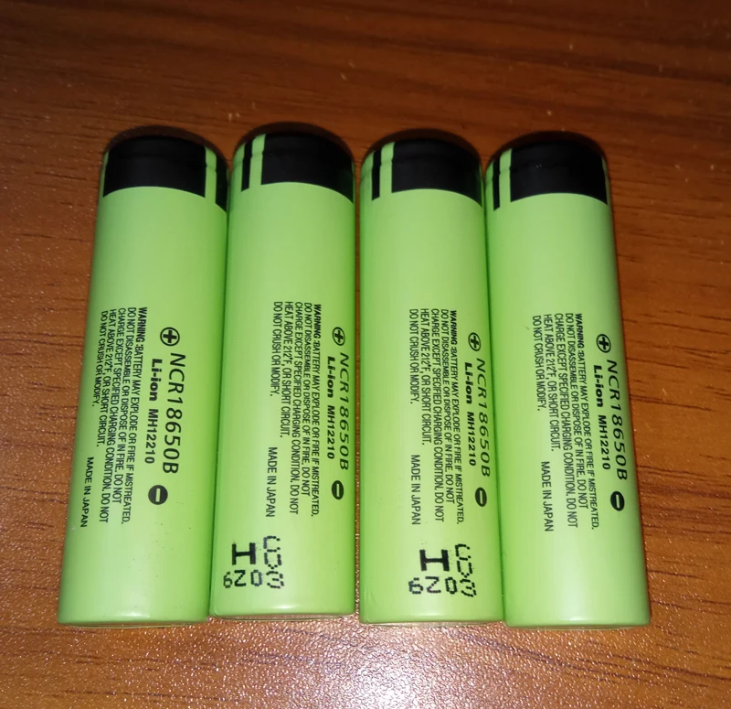 4 шт. 100% Новый оригинал для Panasonic NCR18650B 3 7 v 3400 mah 18650 литиевая аккумуляторная
