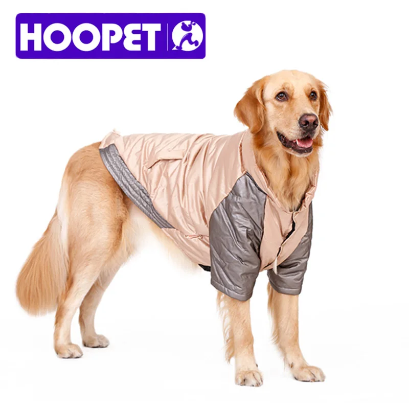 Hoopet Одежда для собак стеганая куртка зимняя теплая больших костюм одежда