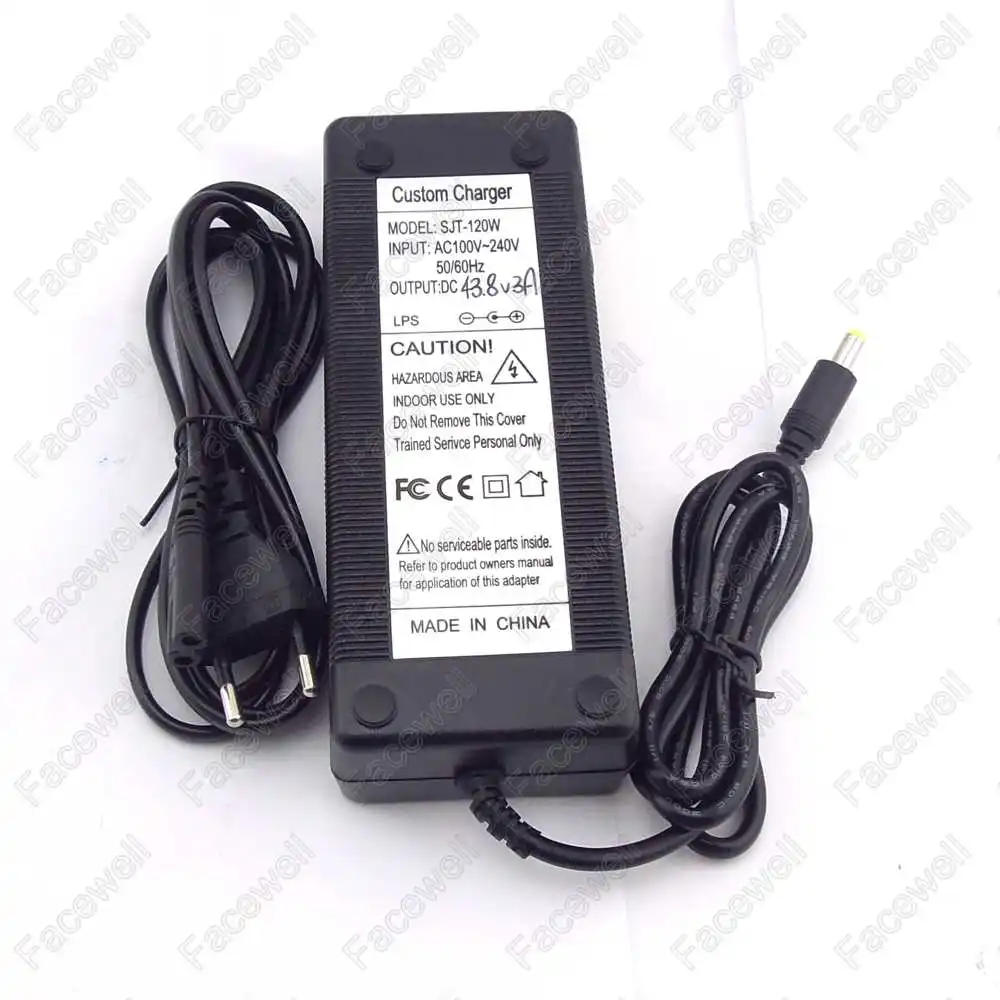 36v 3A зарядное устройство для электрического велосипеда 42v 12s 43 8 V 15ah 20Ah lifepo4