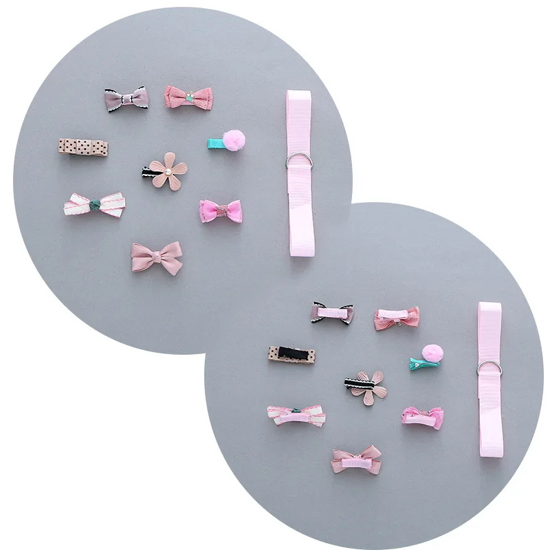 Conjunto de bandas para el pelo de los ni&ntilde;os, clips para el pelo de estilo lindo coreano, accesorios para el cabello, pasador bonito, 1 gran oferta-4
