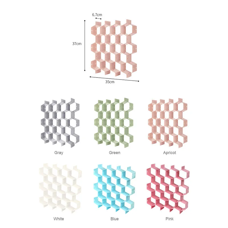 Новый сотовый ящик для одежды шкаф перегородок сотовых органайзер нижнего белья