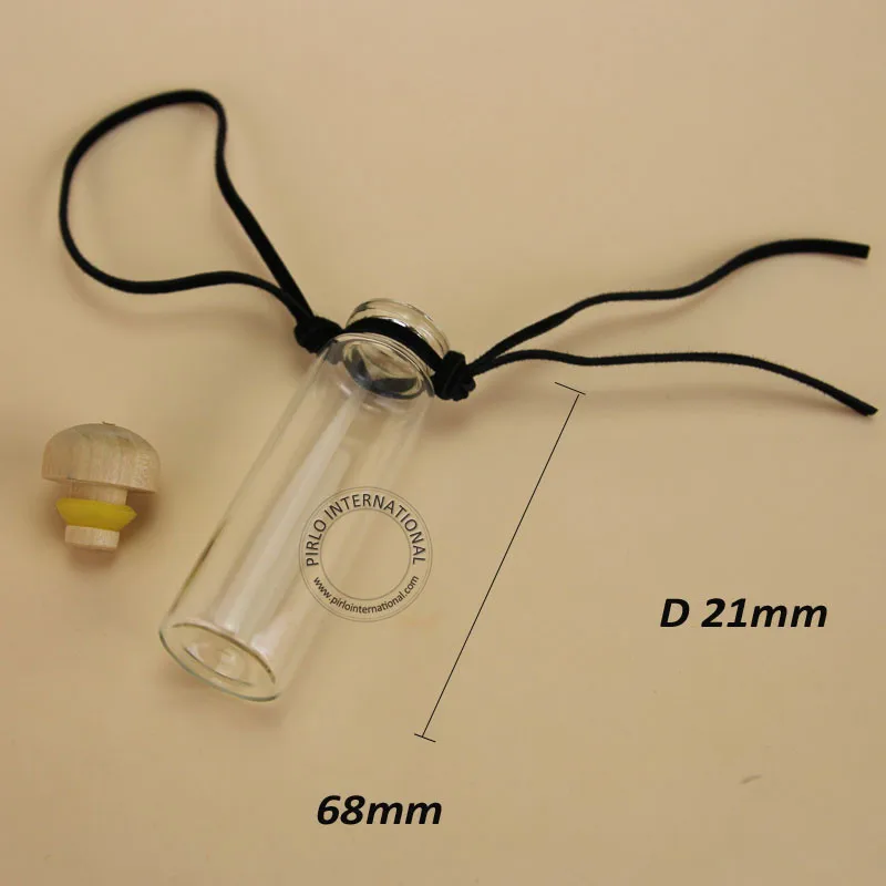Промоакция 12 шт./лот Новое поступление 15 мл/г стеклянная пробковая бутылка с