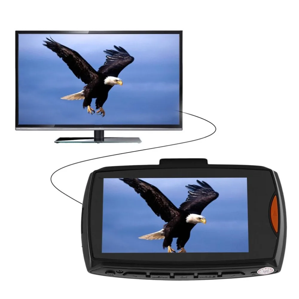 Новинка 1080P 2," TFT lcd Автомобильная камера Full HD Dash Cam Crash DVR цифровой видеорегистратор ночное видение видеокамера Автомобильное оборудование