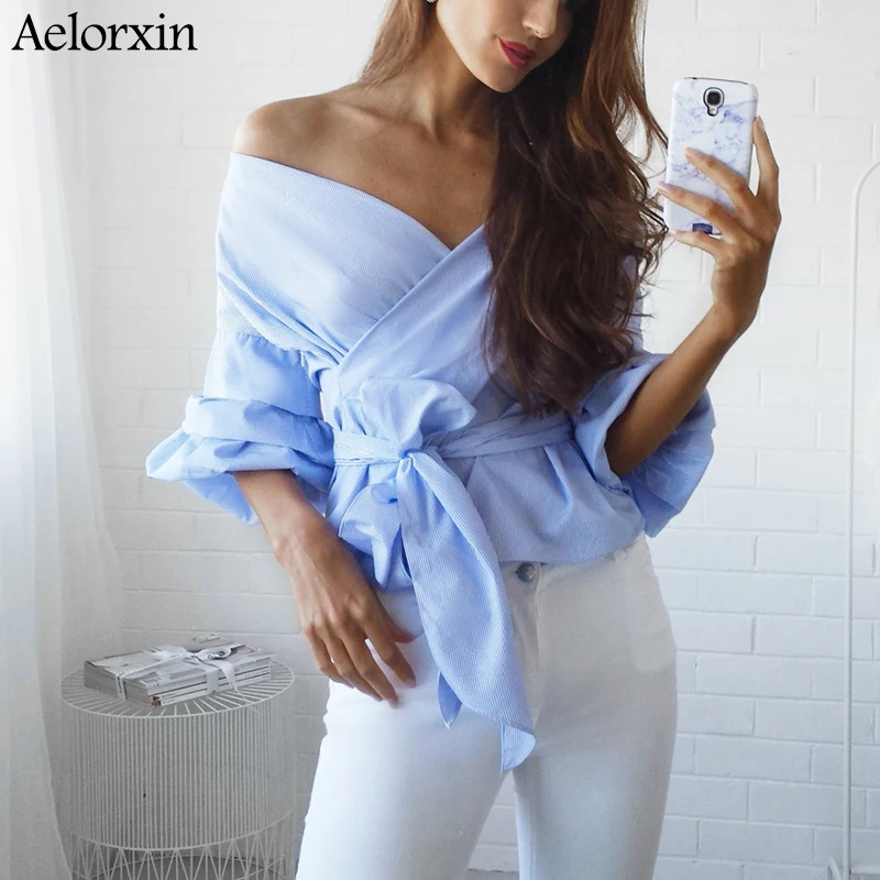 Женская блузка без бретелек с v образным вырезом перекрещивающимися бретелями