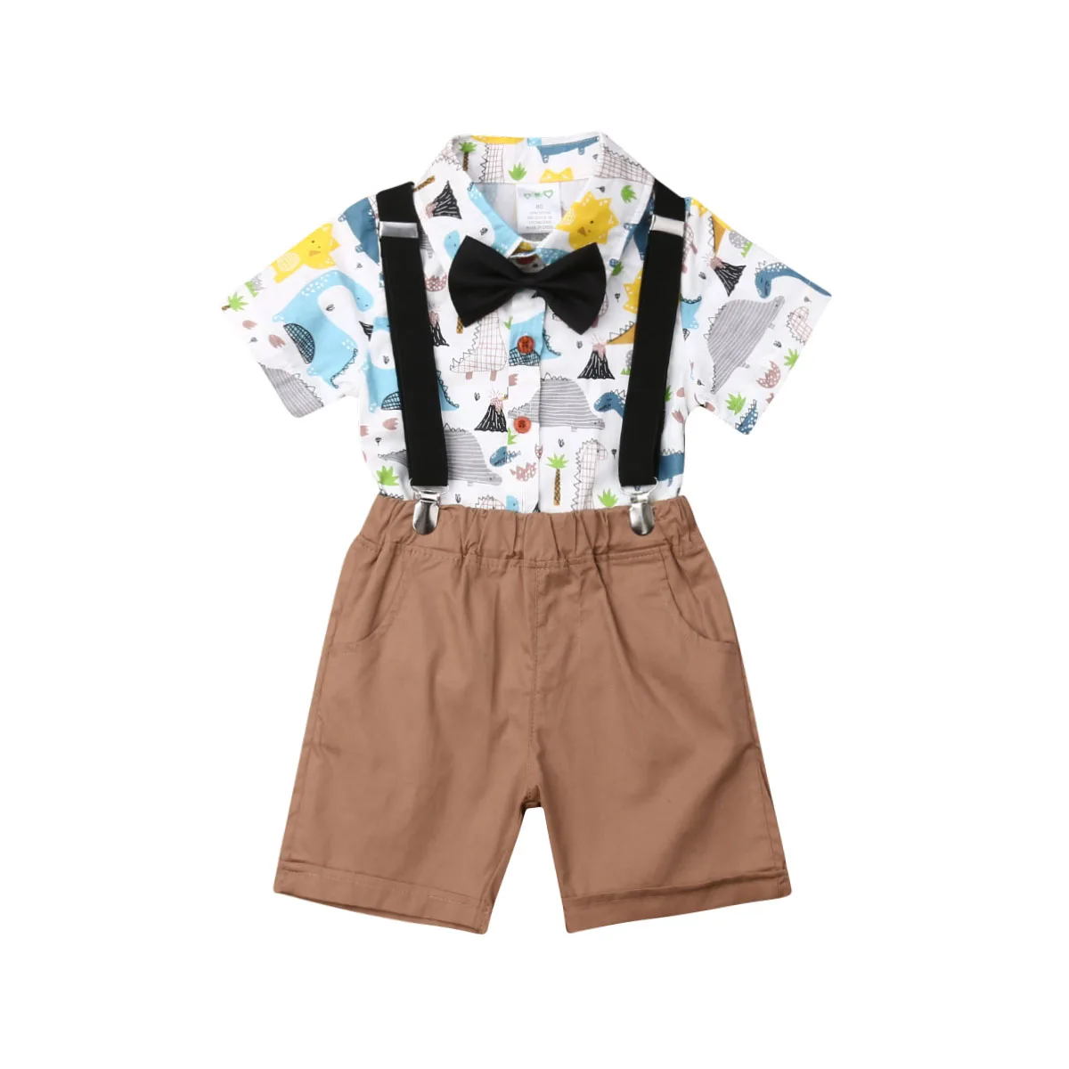 Комплекты одежды для маленьких мальчиков 1-6 лет футболка с коротким рукавом