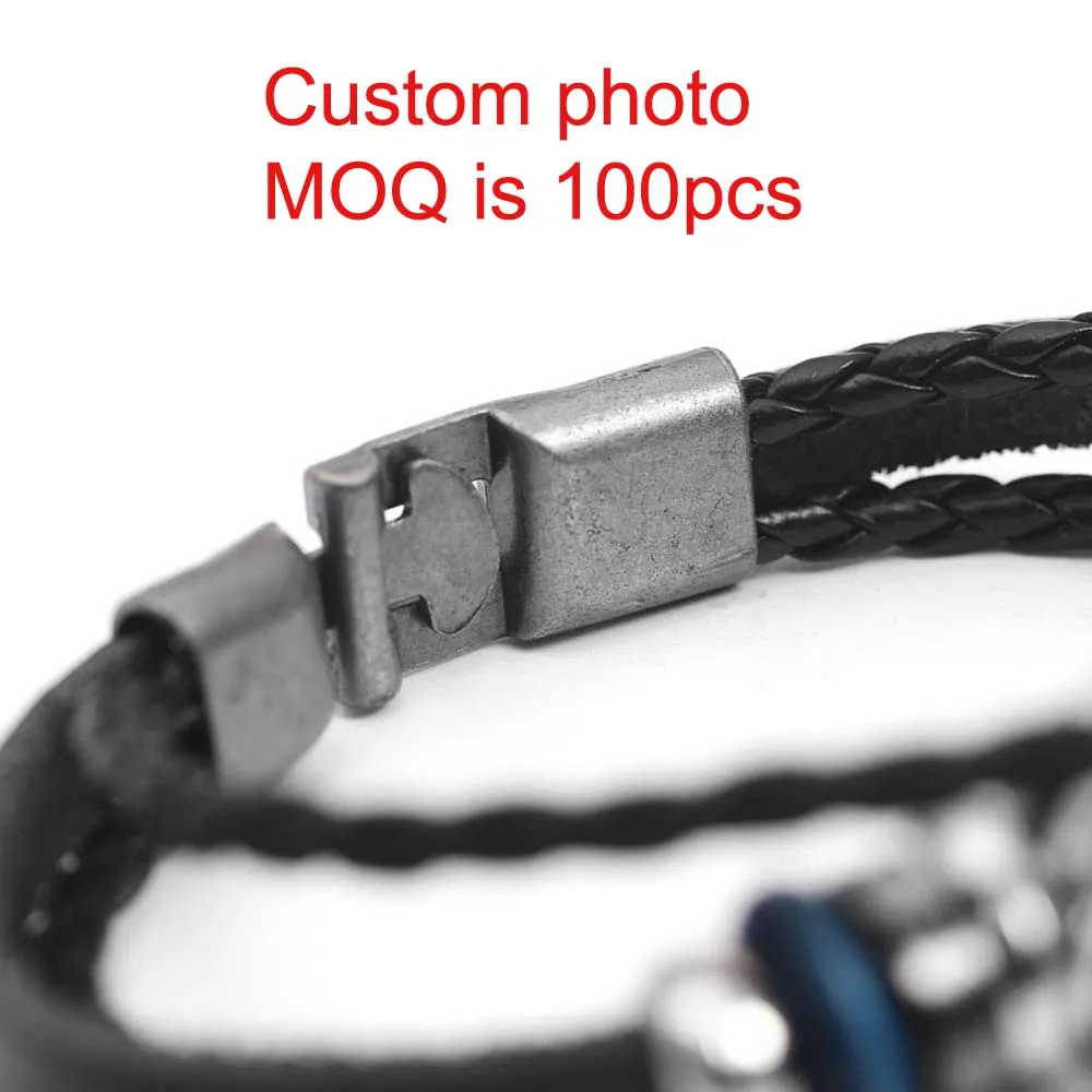 Новинка многослойные регулируемые кожаные браслеты для младенцев|Браслеты с