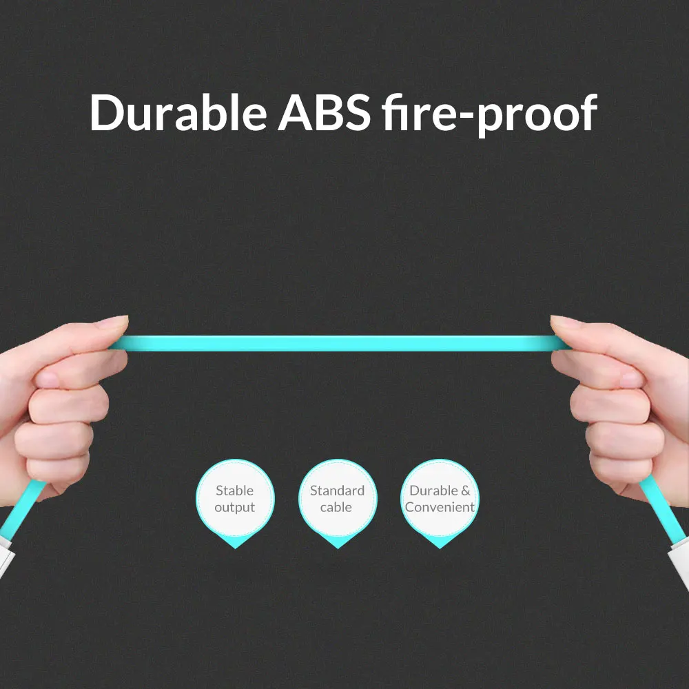 ORICO освещение Micro USB кабель 2 в 1 для зарядки и передачи данных iPhone 6 6S 7 Xiaomi samsung htc LG