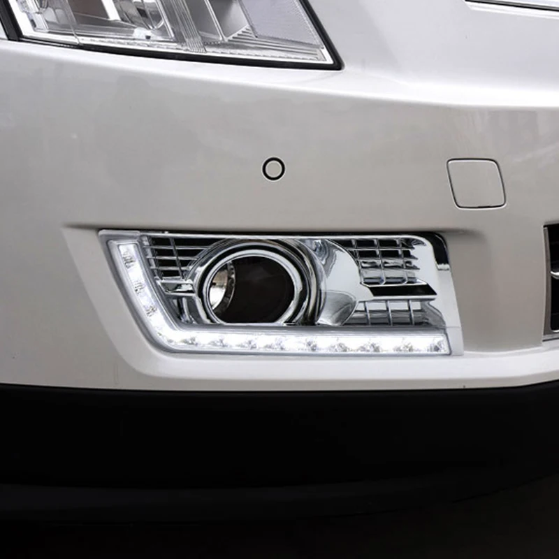 ROADOT 12 V светодиодный DRL Дневной ходовой свет для Cadillac SRX 2016 2015 2014 2013 2012